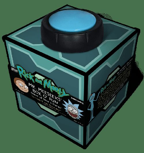 Обложка игры Rick and Morty: Mr. Meeseeks' Box o' Fun Dice and Dares Game