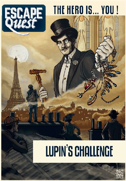 Обложка игры Escape Quest: Lupin's Challenge