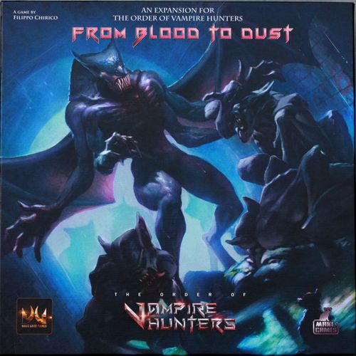Обложка игры The Order of Vampire Hunters: From Blood to Dust Expansion