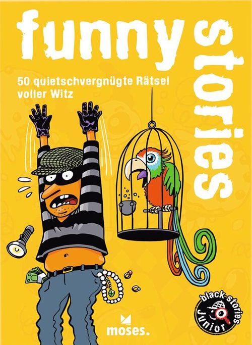 Обложка игры Black Stories Junior: Funny Stories