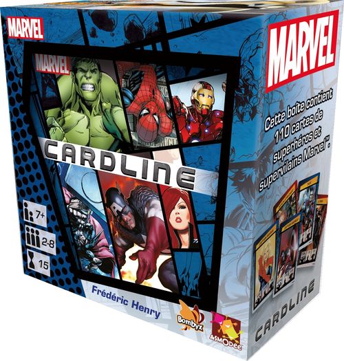 Обложка игры Cardline: Marvel