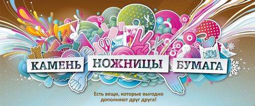 Камень Ножницы Бумага
