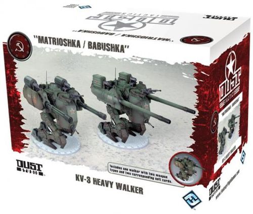 Dust Tactics: SSU KV-3 Heavy Walker