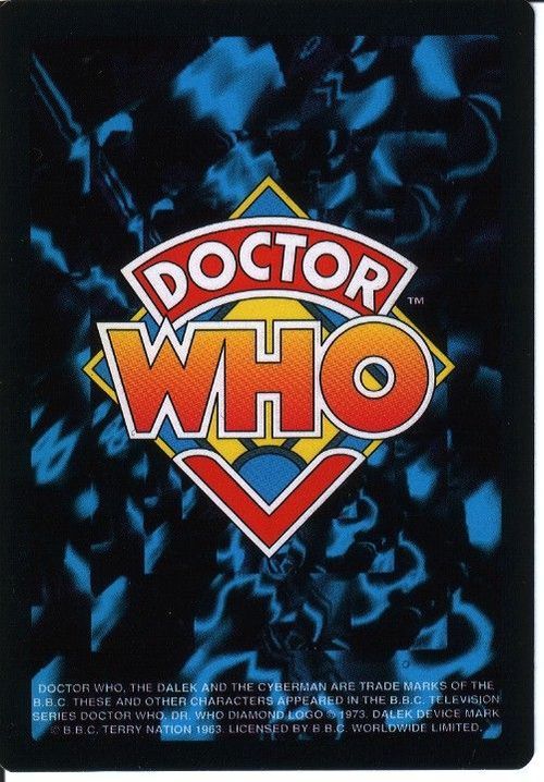 Обложка игры Doctor Who Collectible Card Game