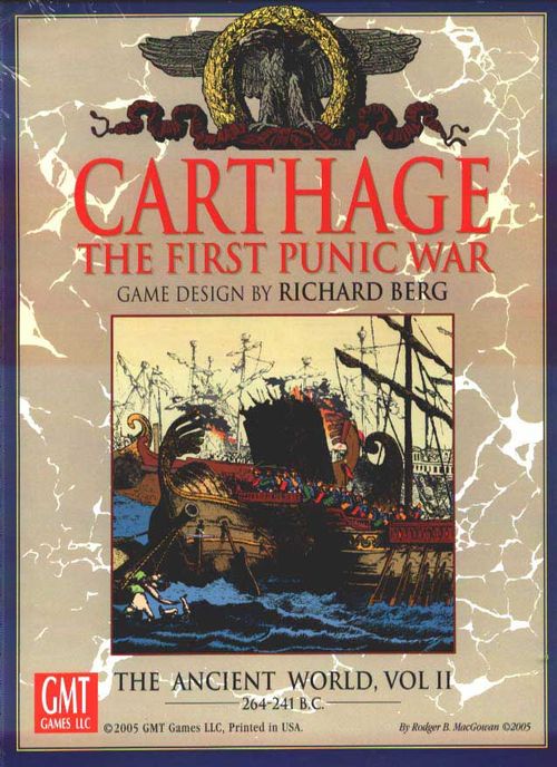 Обложка игры Carthage. The First Punic War