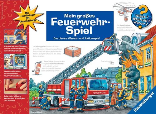 Обложка игры Mein großes Feuerwehr-Spiel