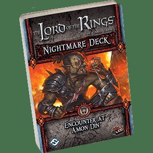 Обложка игры The Lord of the Rings: The Card Game – Nightmare Deck: Encounter at Amon Dîn