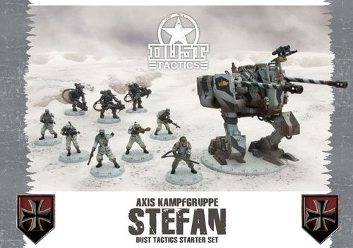 Обложка игры Dust Tactics: Axis Kampfgruppe Stefan Starter Set