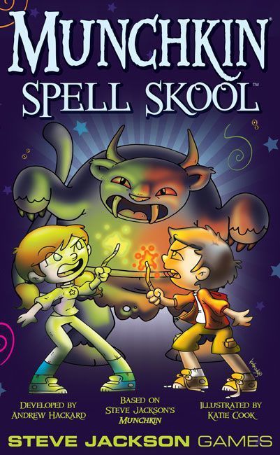 Обложка игры Munchkin Spell Skool
