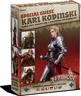 Zombicide: Black Plague Special Guest Box – Karl Kopinski
