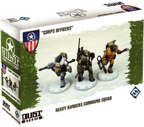 Обложка игры Dust Tactics: Corps Officers Expansion