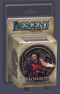 Обложка игры Descent: Journeys in the Dark (Second Edition) – Zachareth Lieutenant Pack