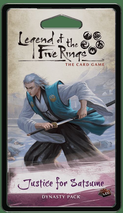 Обложка игры Legend of the Five Rings: The Card Game - Justice for Satsume
