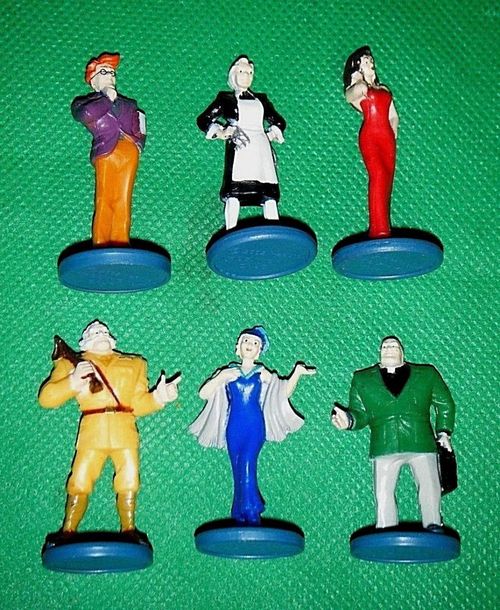 Промо коллекционные фигурки Cluedo