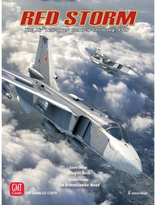 Обложка игры Red Storm: The Air War Over Central Germany, 1987