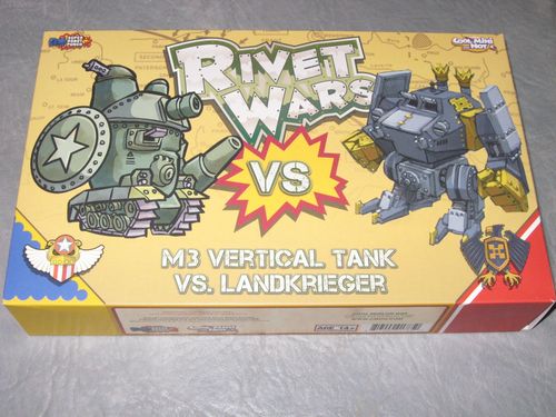 Обложка игры Rivet Wars: M3 Vertical Tank vs. Landkrieger