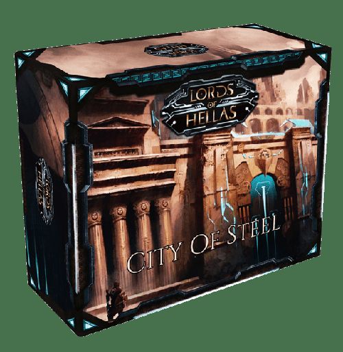 Обложка игры Lords of Hellas: City of Steel