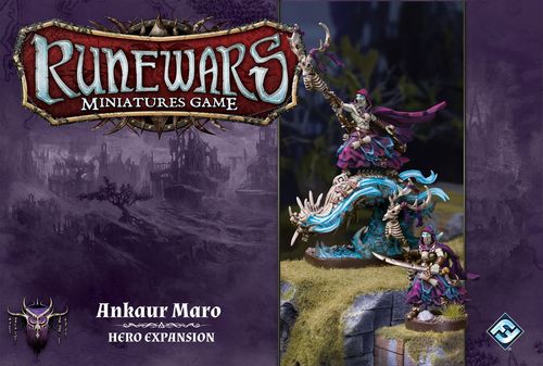 Обложка игры Runewars Miniatures Game: Ankaur Maro Hero Expansion
