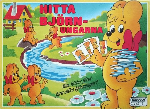Обложка игры Hitta björnungarna