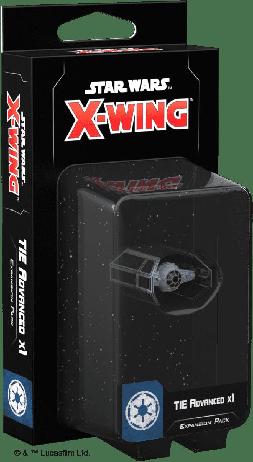 Обложка игры Star Wars: X-Wing Second Edition - TIE Advanced x1 Expansion Pack