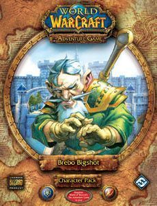 Обложка игры World of Warcraft: The Adventure Game; Brebo Bigshot Character Pack