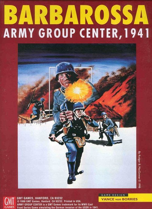 Обложка игры Barbarossa: Army Group Center, 1941