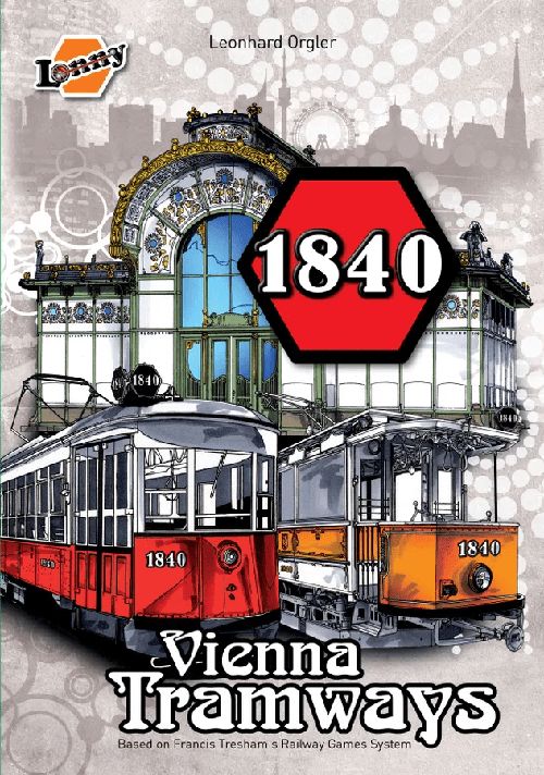 Обложка игры 1840: Vienna Tramways