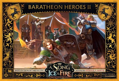 Обложка игры A Song of Ice & Fire: Tabletop Miniatures Game –  Baratheon Heroes #2