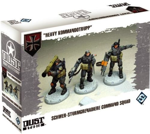 Обложка игры Dust Tactics: Heavy Kommandotrupp Expansion