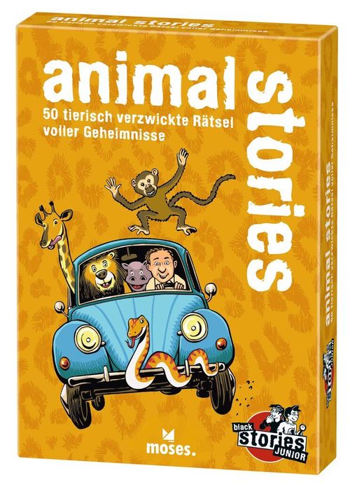 Обложка игры Black Stories Junior: Animal Stories