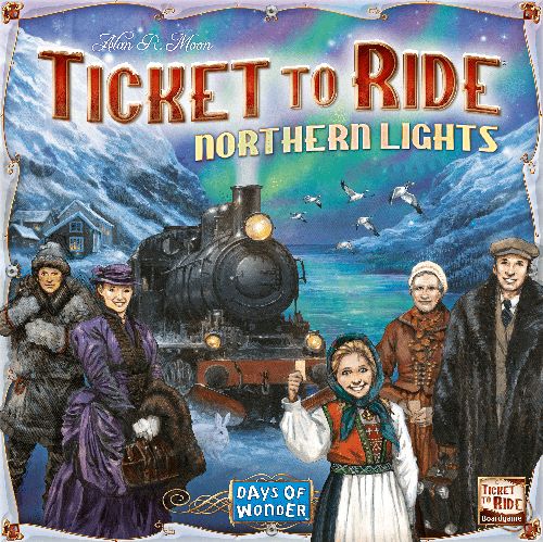 Обложка игры Ticket to Ride: Northern Lights
