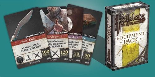 Обложка игры Folklore: The Affliction – Equipment Card Pack