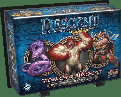 Обложка игры Descent: Journeys in the Dark Second Edition - Stewards of the Secret