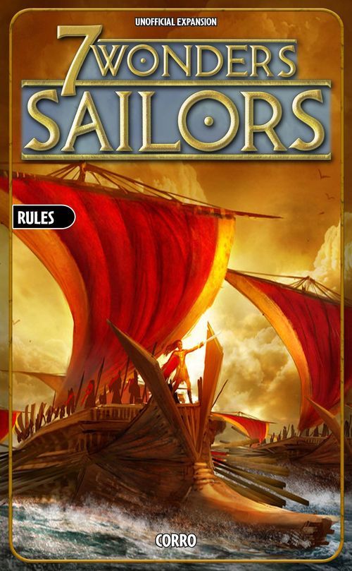 Обложка игры Sailors (фанатское дополнение для 7 Wonders)