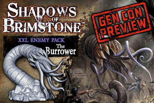 Обложка игры Shadows of Brimstone: Burrower XXL Enemy Pack
