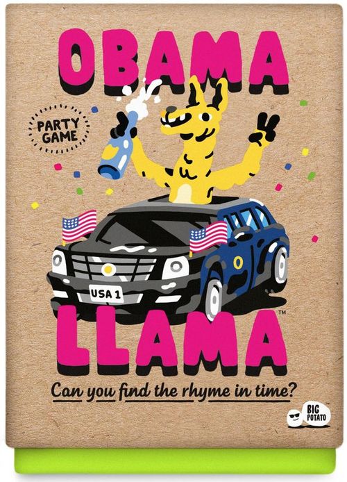 Обложка игры Obama Llama