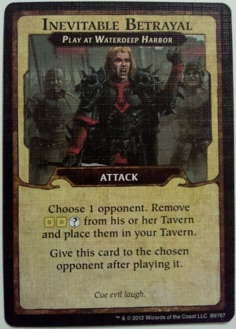 Обложка игры Lords of Waterdeep: Inevitable Betrayal Promo Card