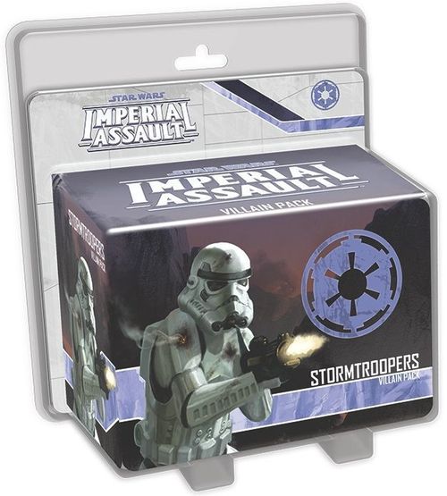 Обложка игры Star Wars: Imperial Assault — Stormtroopers Villain Pack