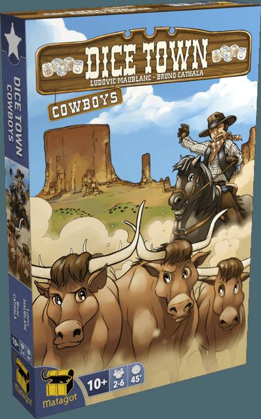 Обложка игры Dice Town: Cowboys
