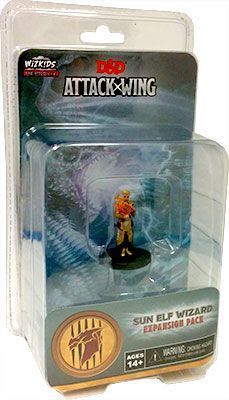 Обложка игры Dungeons & Dragons: Attack Wing – Sun Elf Wizard Expansion Pack