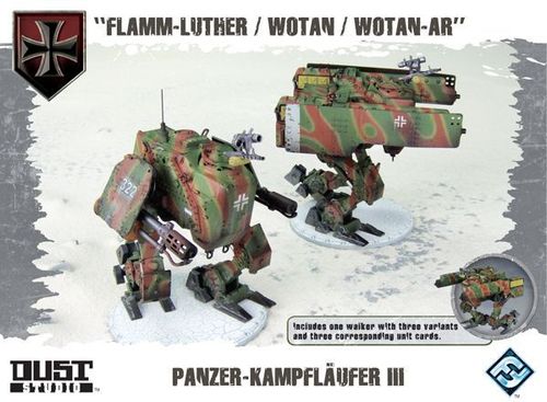 Обложка игры Dust Tactics: Axis Panzer-Kampfläufer III Expansion