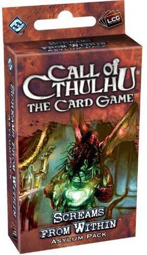Обложка игры Call of Cthulhu LCG - Screams from Within Asylum Pack