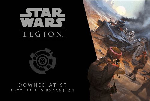 Обложка игры Star Wars: Legion - Downed AT-ST Battlefield Expansion