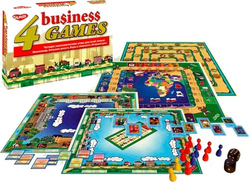 4 Экономические игры: Миллионер, Большие деньги, Воры и Меценаты, Игровой дом