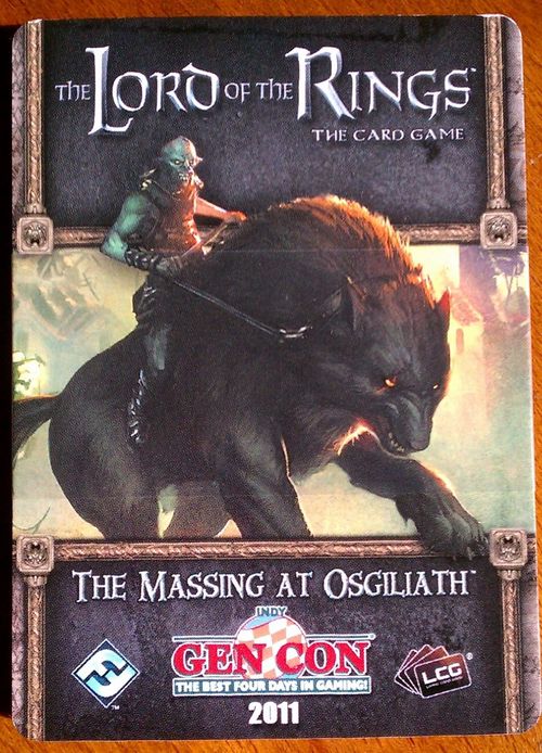 Обложка игры The Lord of the Rings: The Card Game - The Massing at Osgiliath