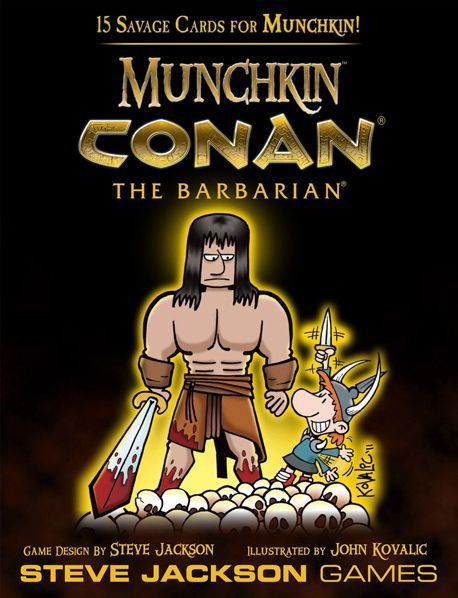 Обложка игры Munchkin Conan the Barbarian