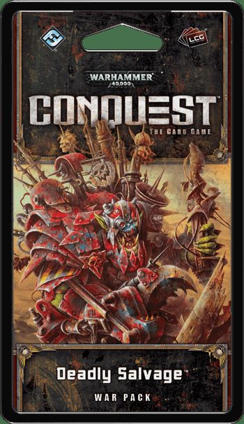 Обложка игры Warhammer 40 000: Conquest - Deadly Salvage