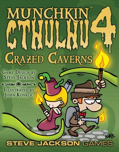 Munchkin Cthulhu 4 – Crazed Caverns