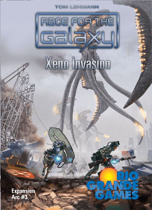 Обложка игры Race for the Galaxy: Xeno Invasion