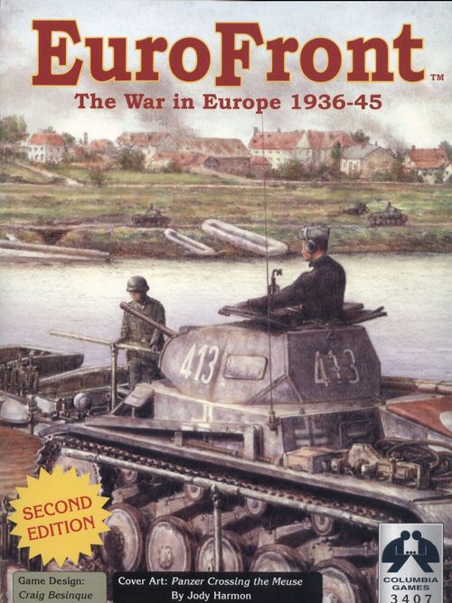 Обложка игры Еврофронт 2. Война в Европе 1936-1945